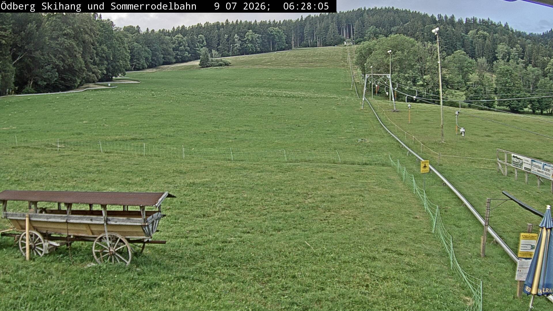 Archiv Foto Webcam Sommerrodelbahn Ödberg