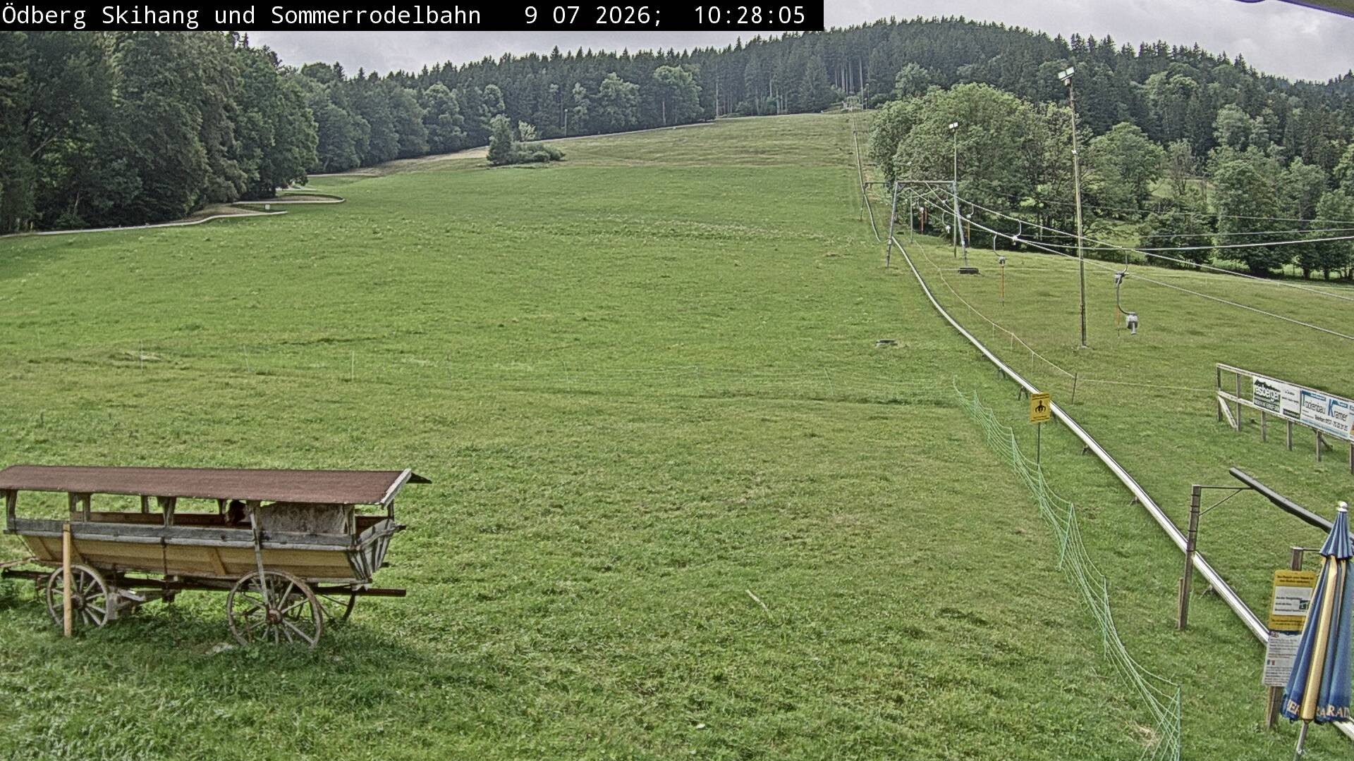 Archiv Foto Webcam Sommerrodelbahn Ödberg