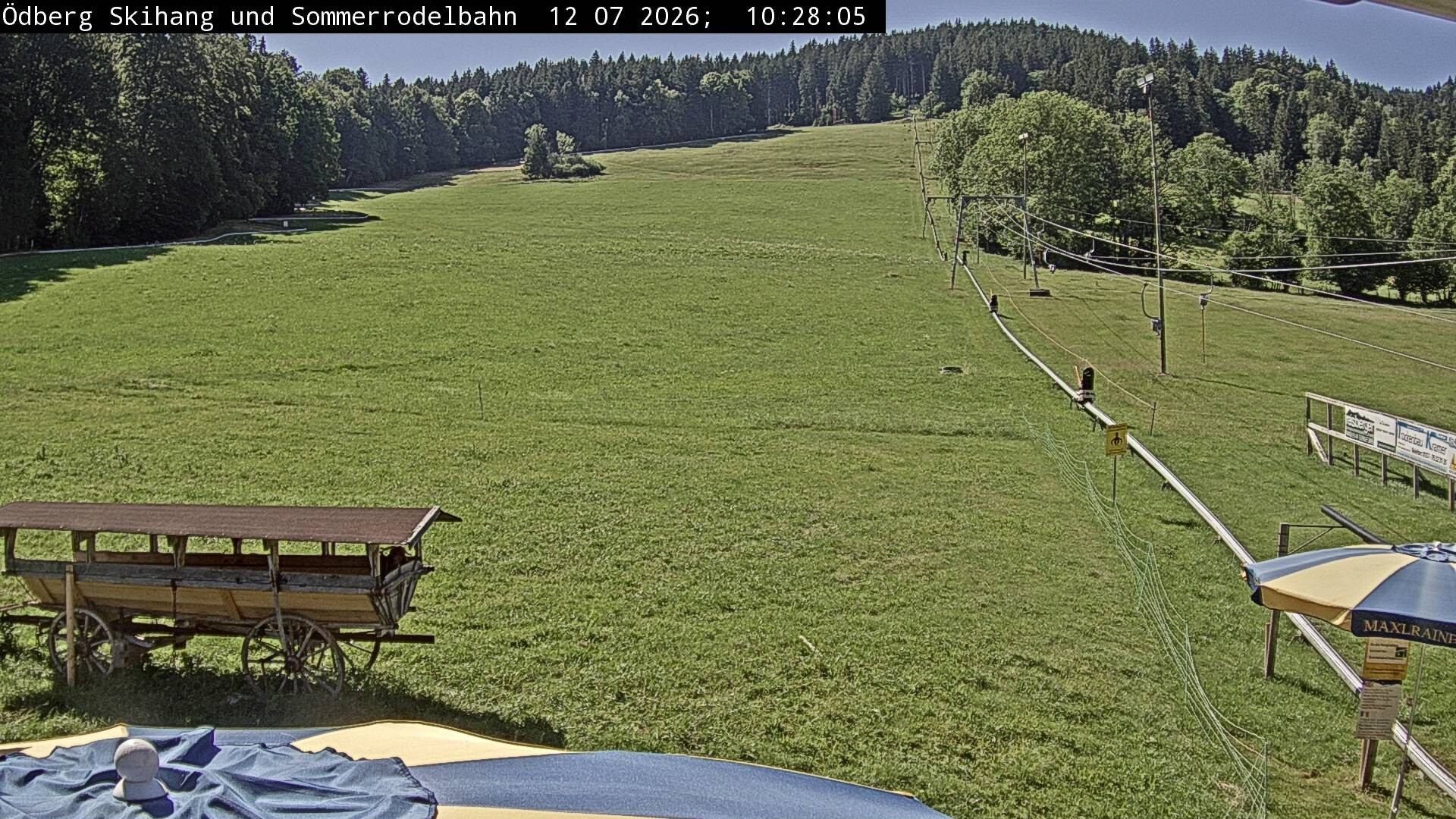 Archiv Foto Webcam Sommerrodelbahn Ödberg