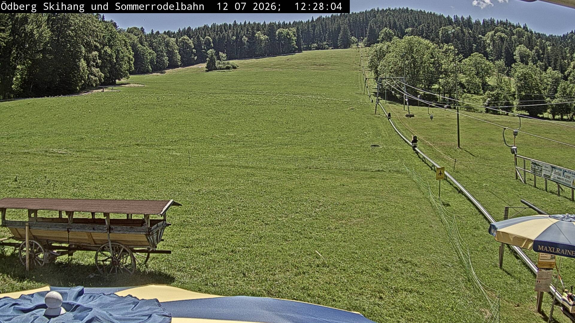 Archiv Foto Webcam Sommerrodelbahn Ödberg