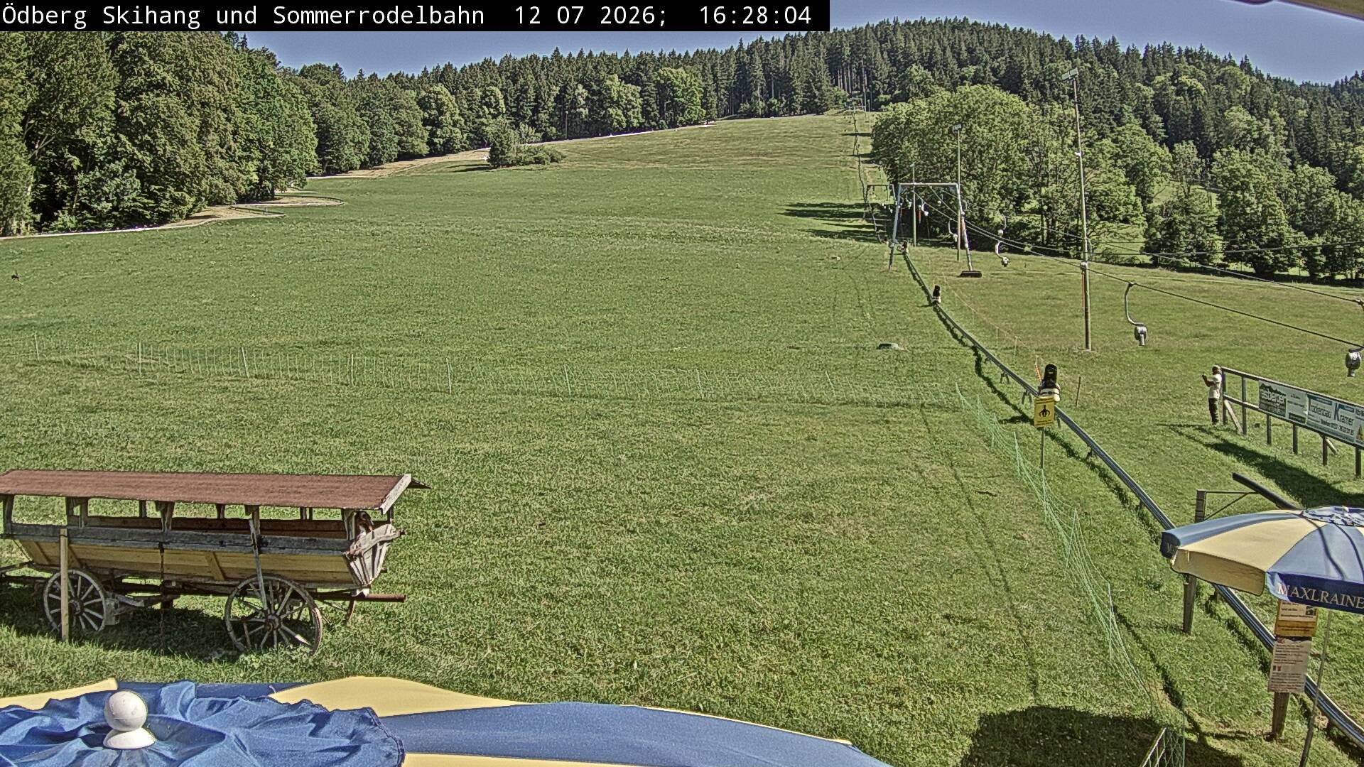 Archiv Foto Webcam Sommerrodelbahn Ödberg