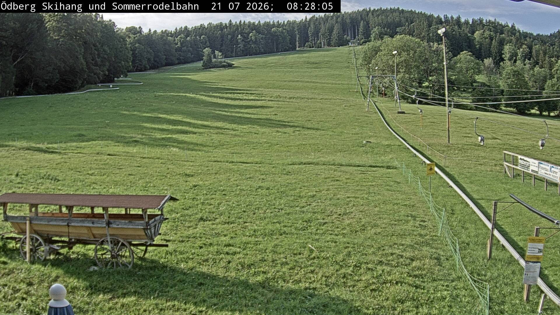 Archiv Foto Webcam Sommerrodelbahn Ödberg