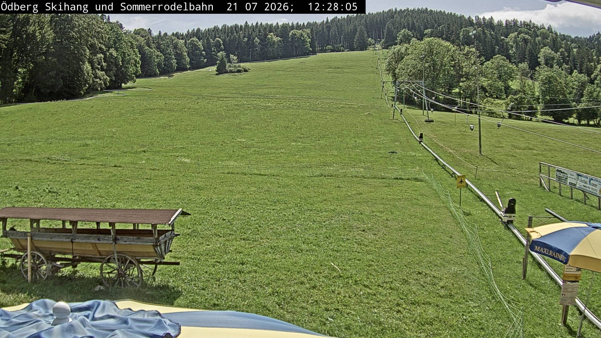 Archiv Foto Webcam Sommerrodelbahn Ödberg