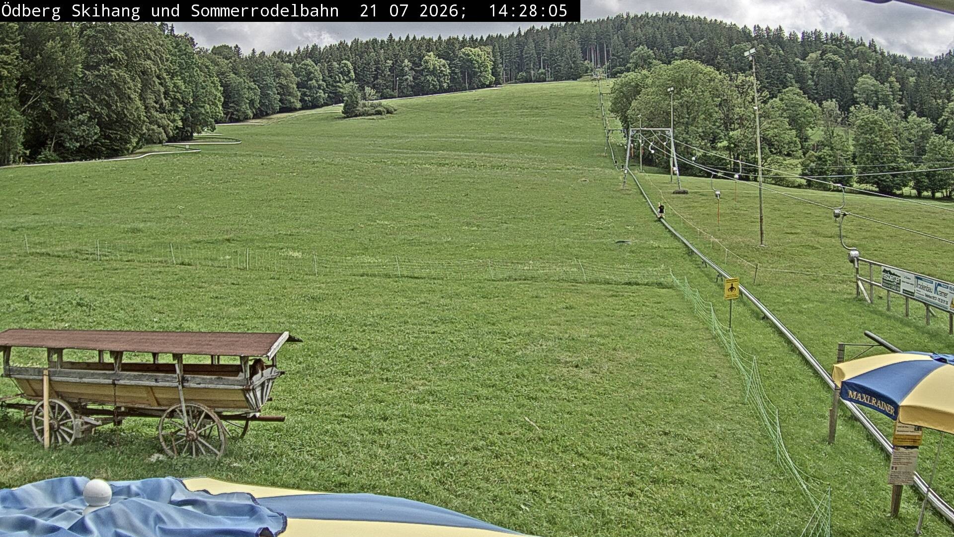 Archiv Foto Webcam Sommerrodelbahn Ödberg