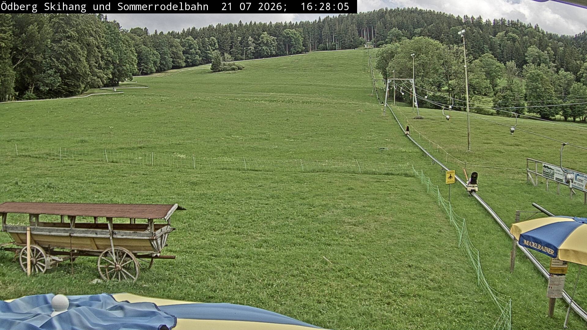 Archiv Foto Webcam Sommerrodelbahn Ödberg