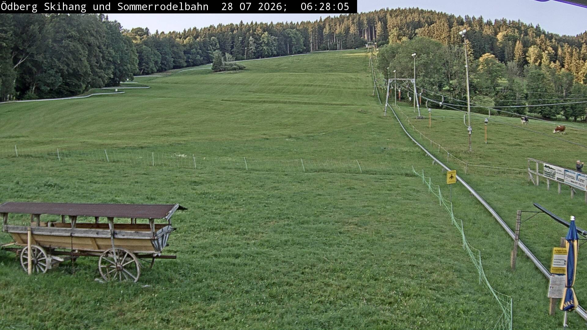 Archiv Foto Webcam Sommerrodelbahn Ödberg