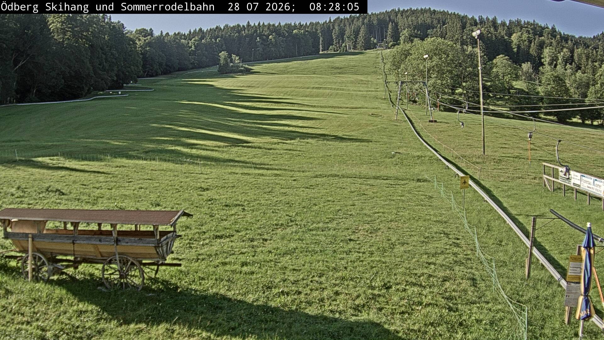 Archiv Foto Webcam Sommerrodelbahn Ödberg