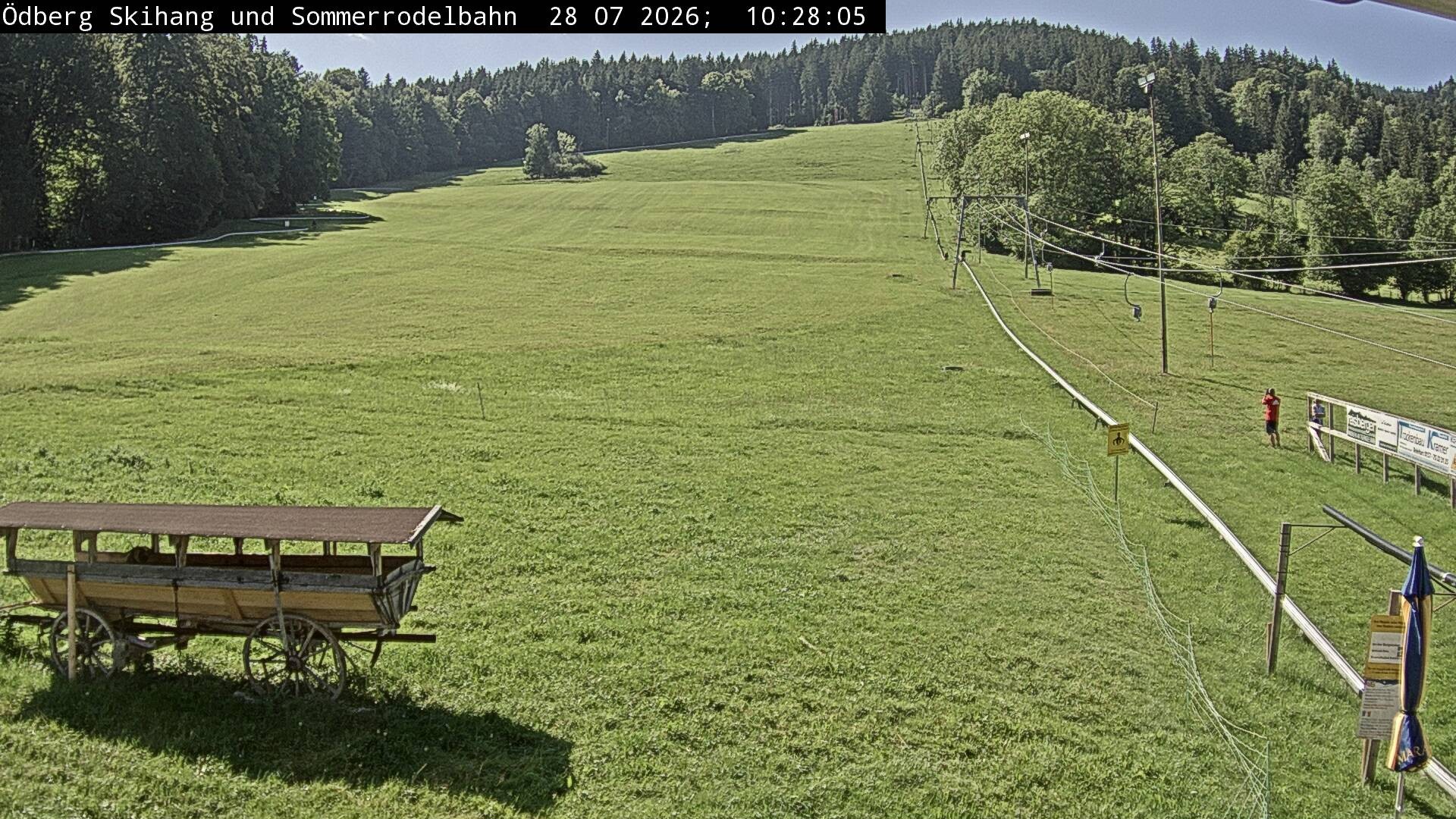 Archiv Foto Webcam Sommerrodelbahn Ödberg