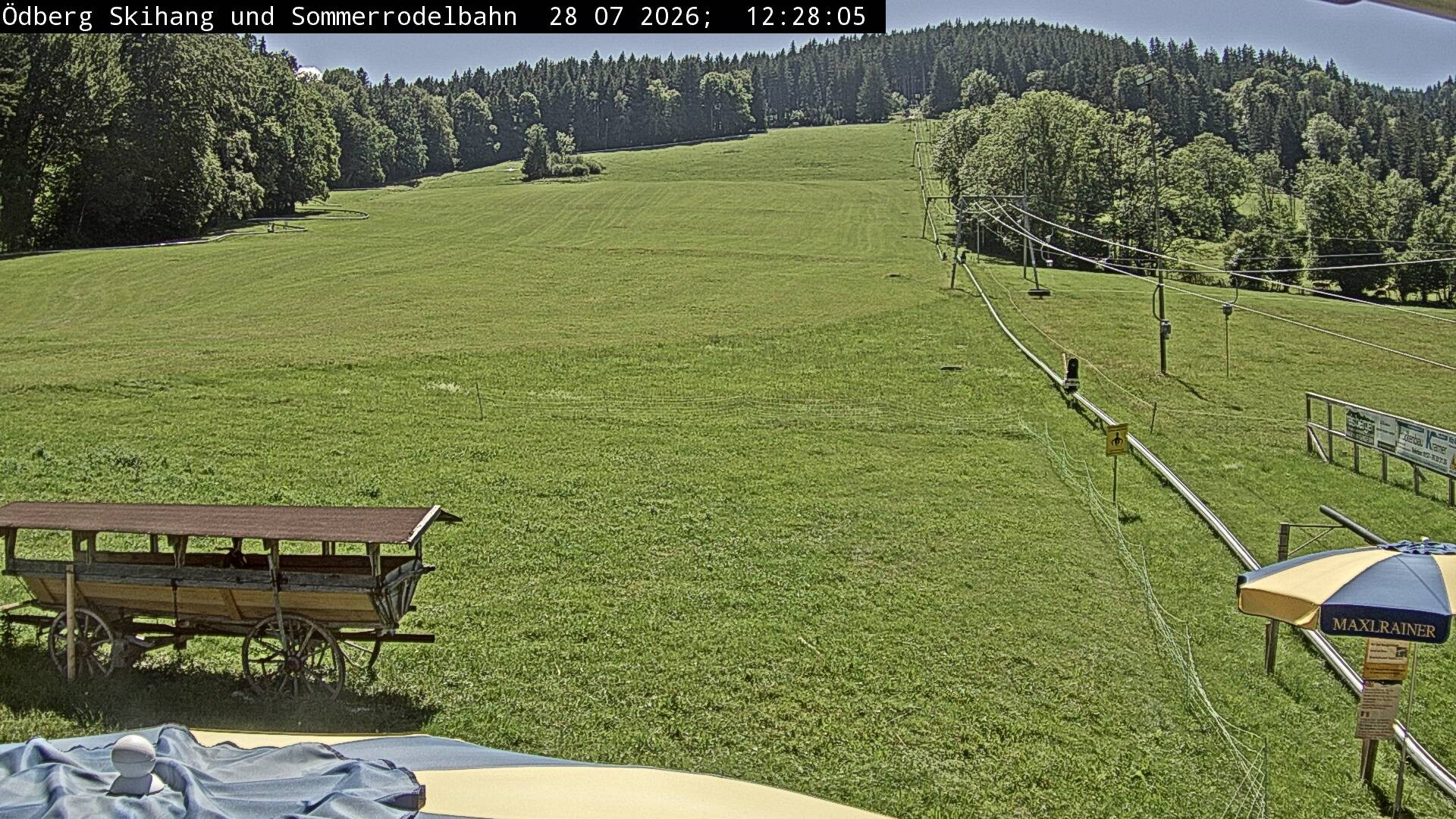 Archiv Foto Webcam Sommerrodelbahn Ödberg