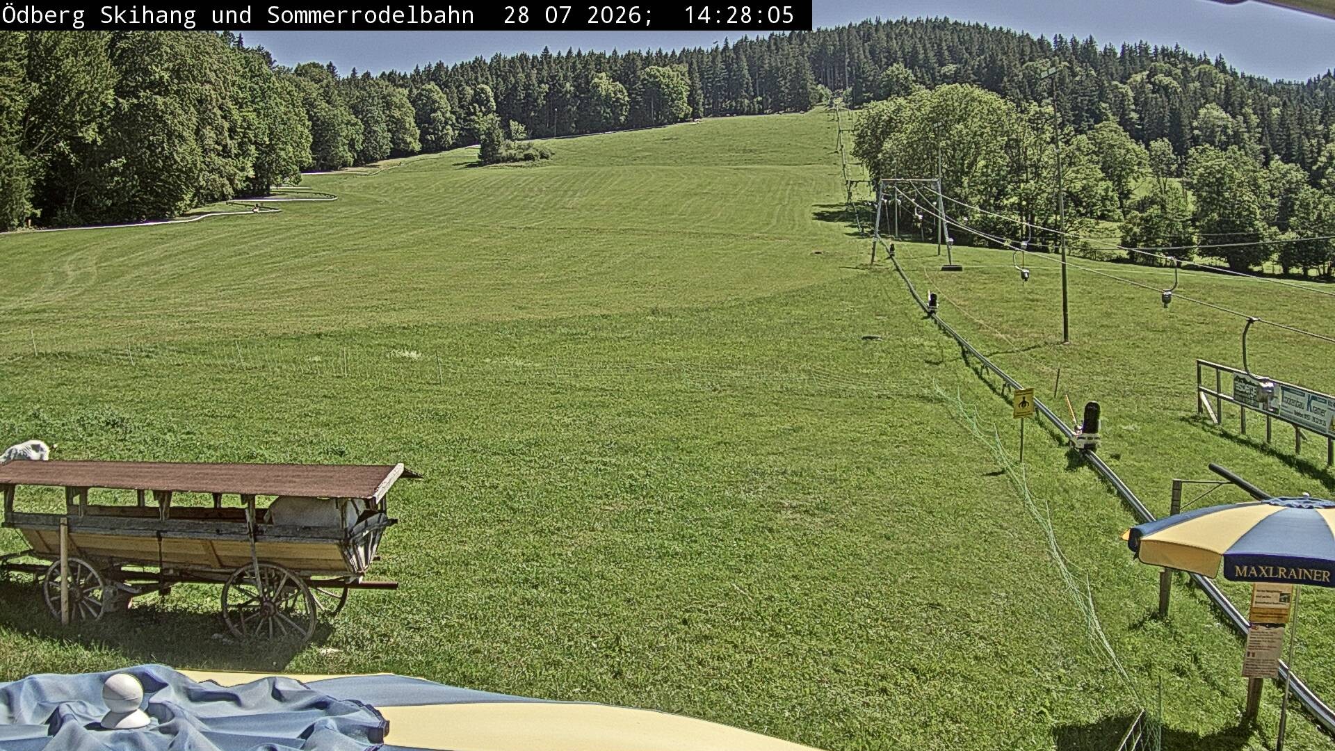 Archiv Foto Webcam Sommerrodelbahn Ödberg