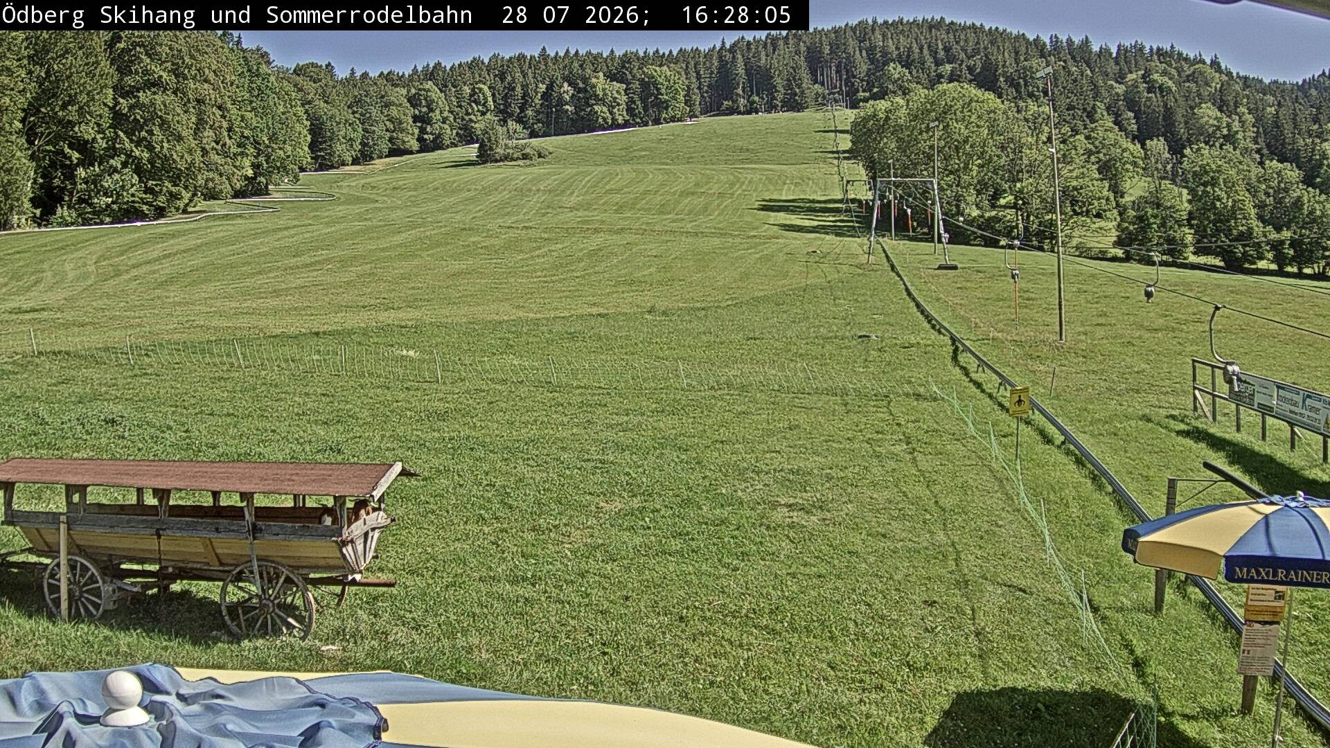 Archiv Foto Webcam Sommerrodelbahn Ödberg