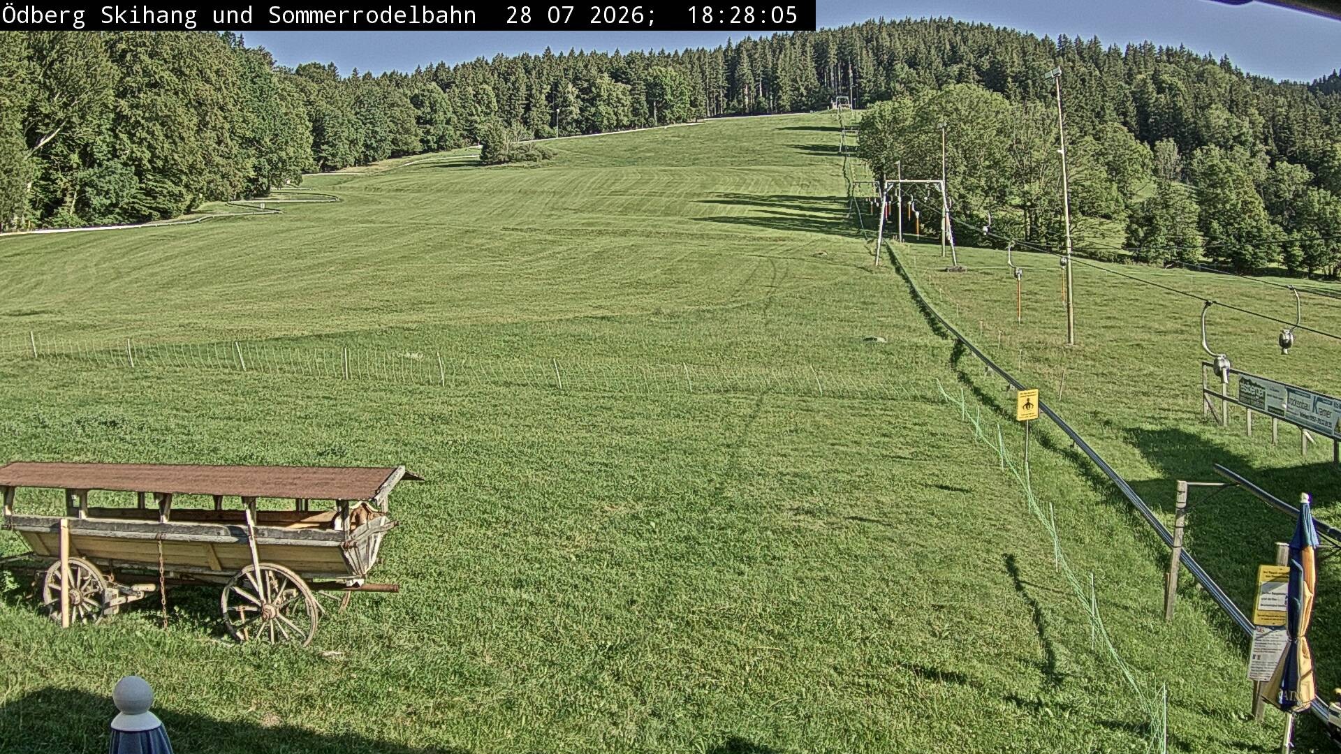 Archiv Foto Webcam Sommerrodelbahn Ödberg
