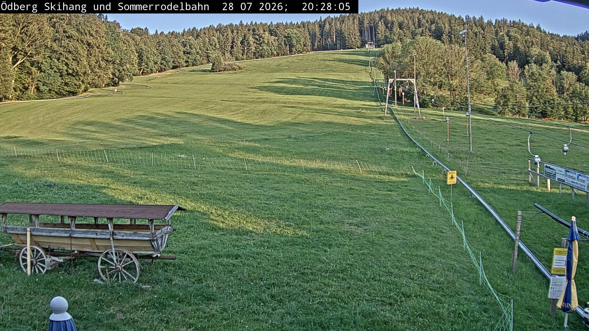 Archiv Foto Webcam Sommerrodelbahn Ödberg