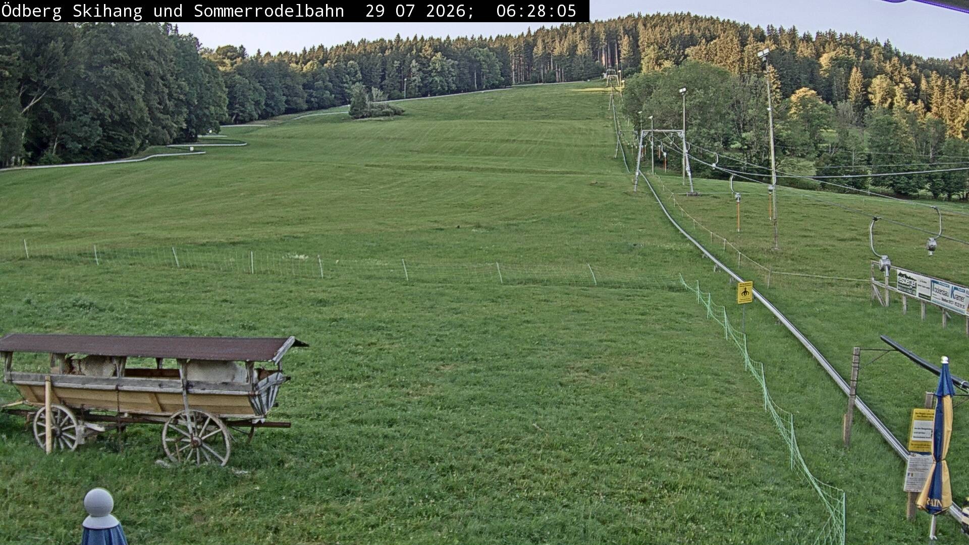 Archiv Foto Webcam Sommerrodelbahn Ödberg
