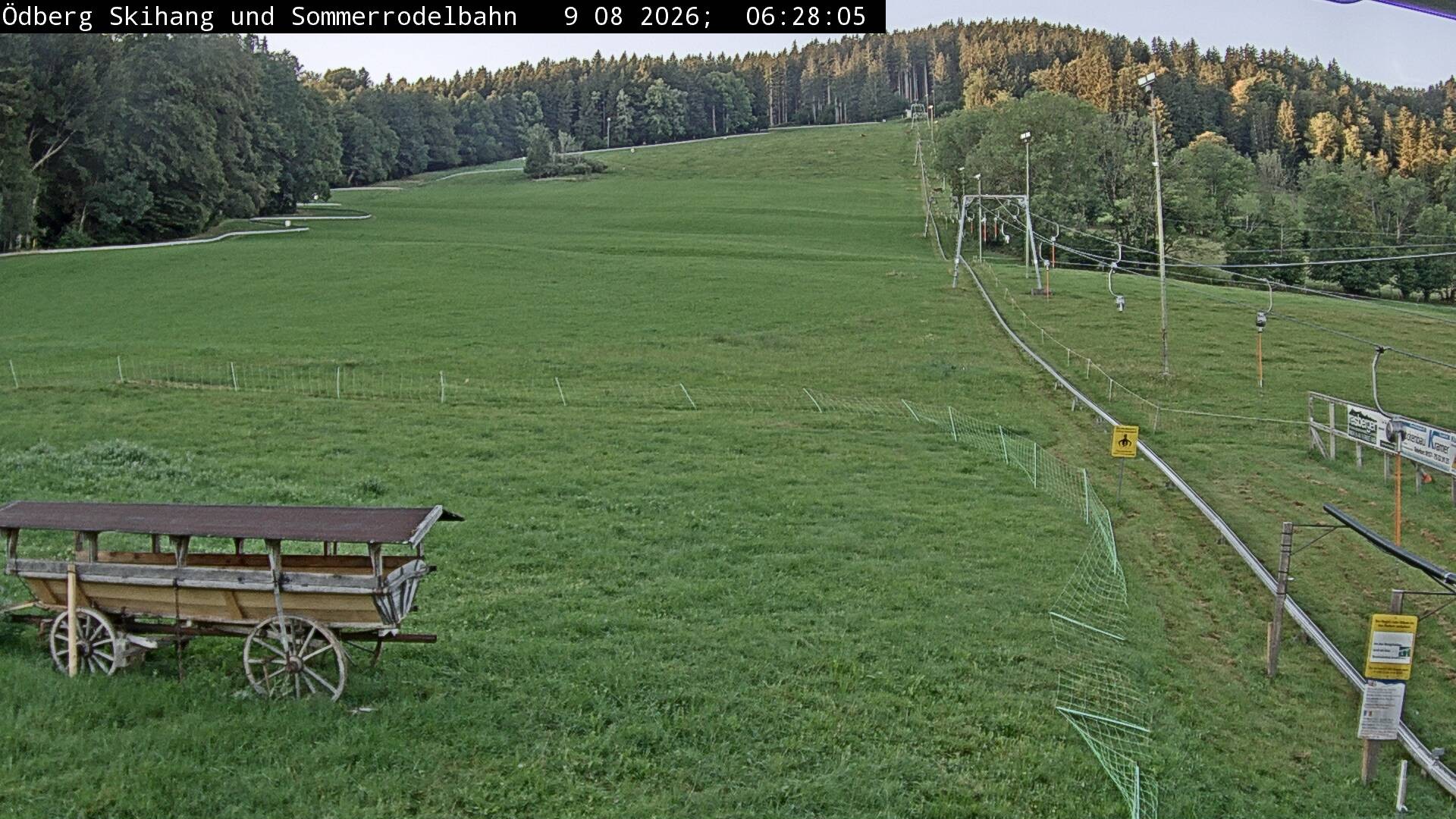 Archiv Foto Webcam Sommerrodelbahn Ödberg
