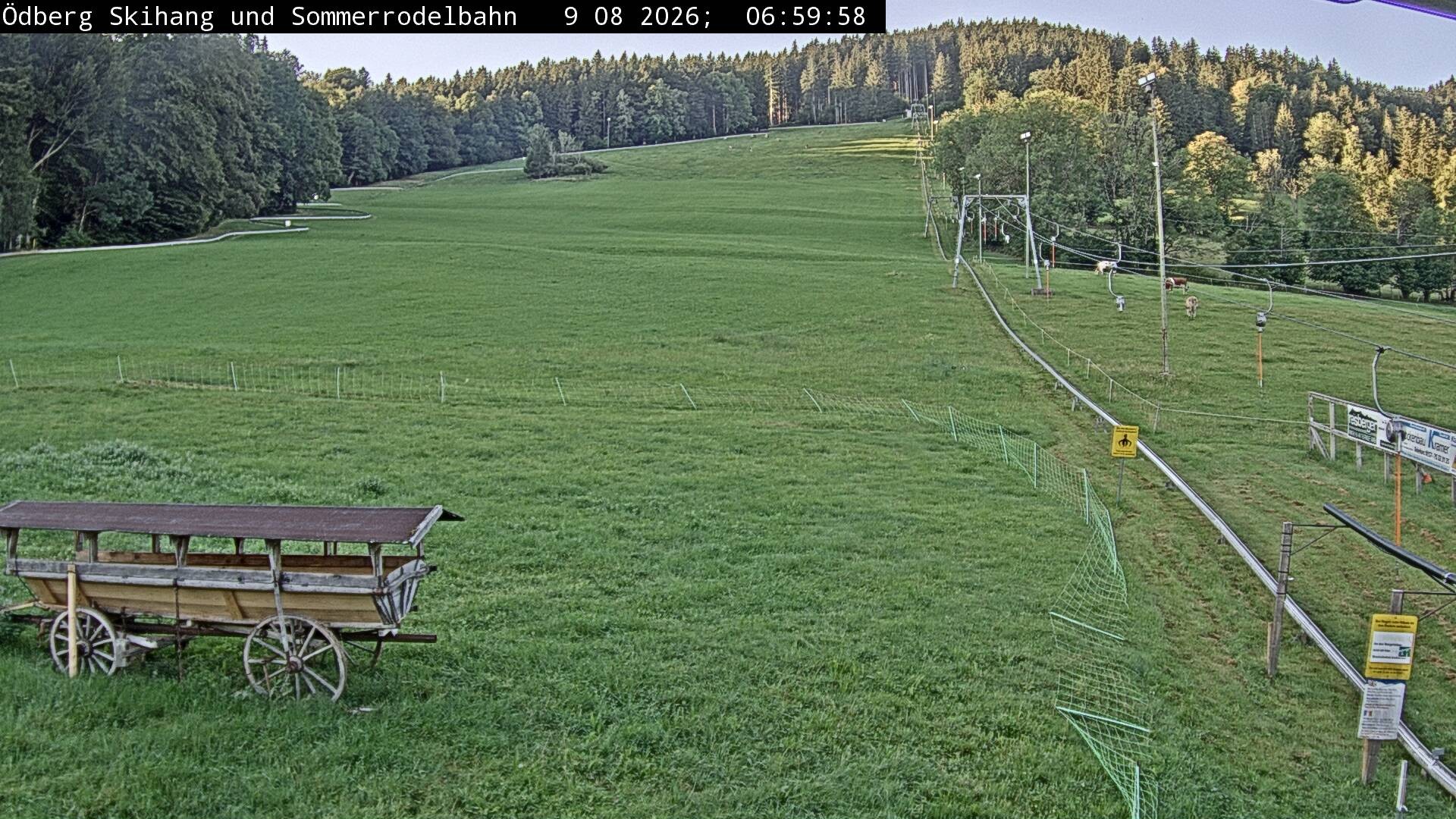Archiv Foto Webcam Sommerrodelbahn Ödberg