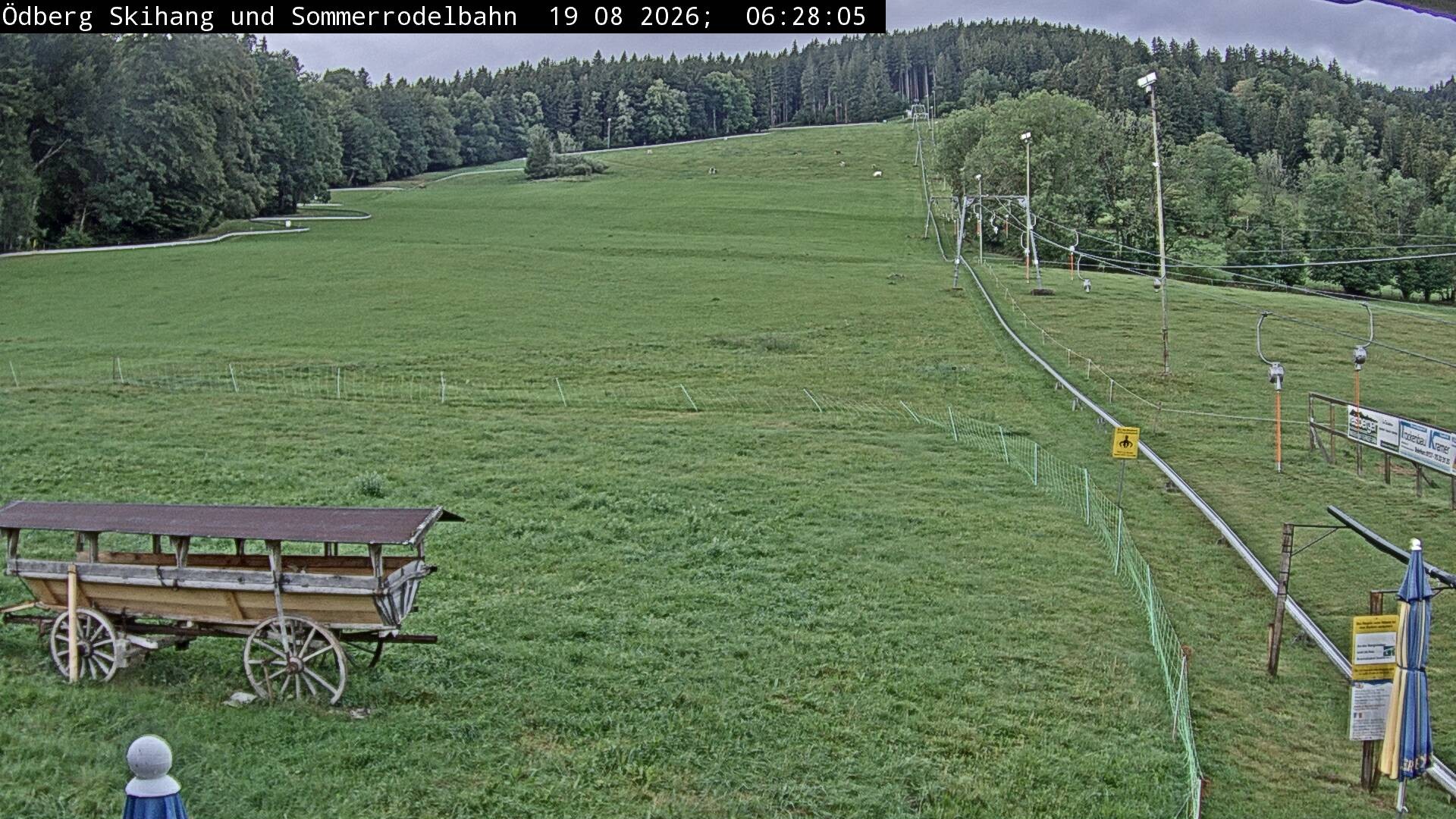 Archiv Foto Webcam Sommerrodelbahn Ödberg
