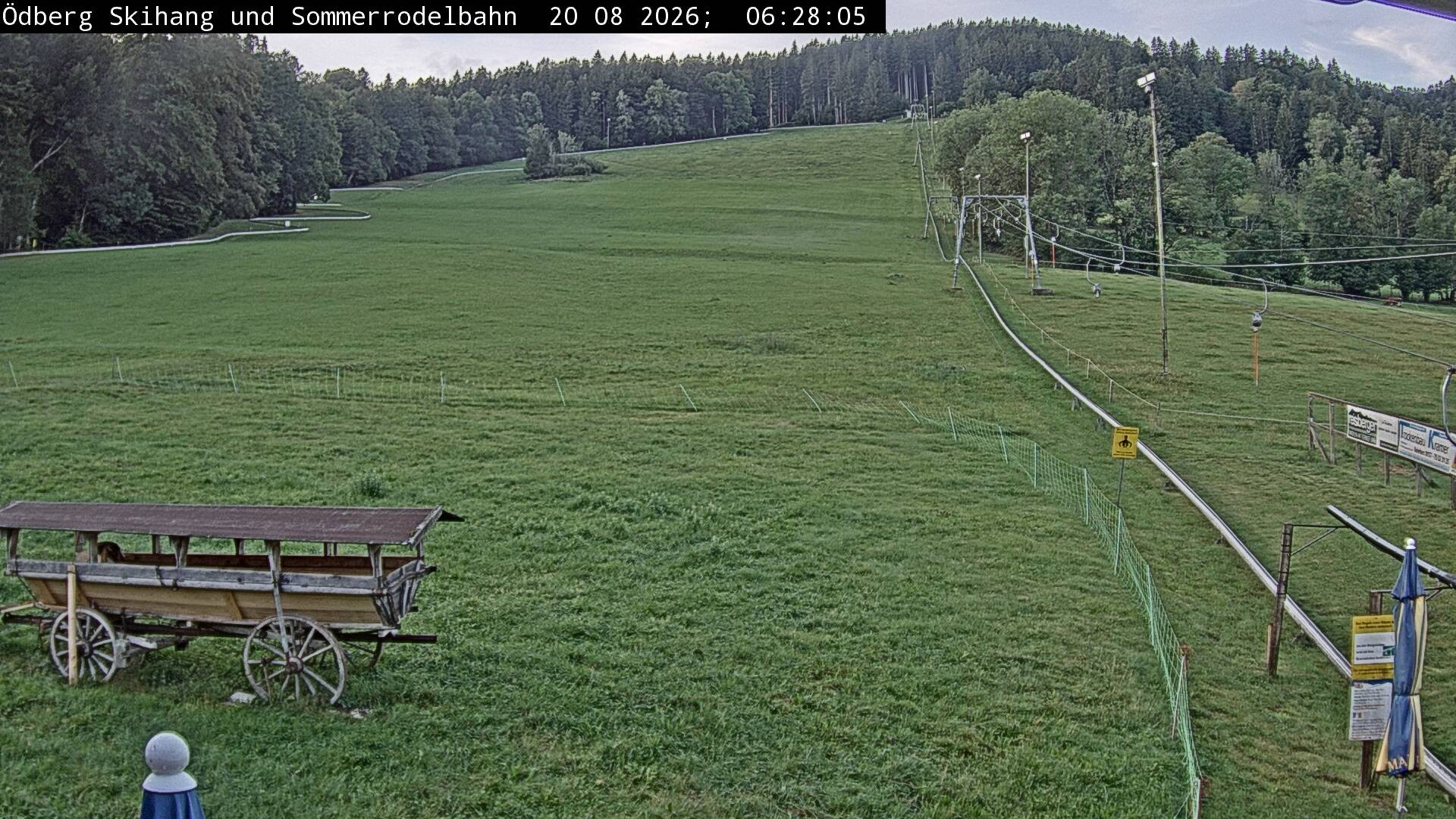 Archiv Foto Webcam Sommerrodelbahn Ödberg