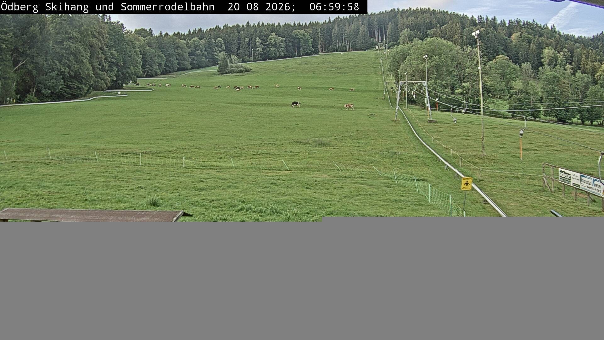 Archiv Foto Webcam Sommerrodelbahn Ödberg