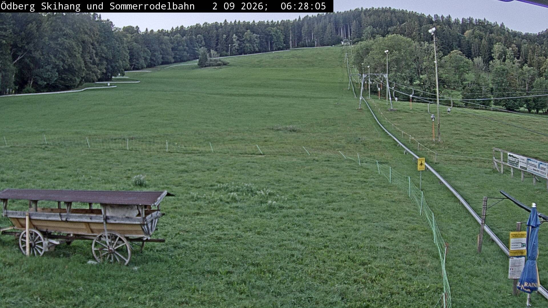 Archiv Foto Webcam Sommerrodelbahn Ödberg