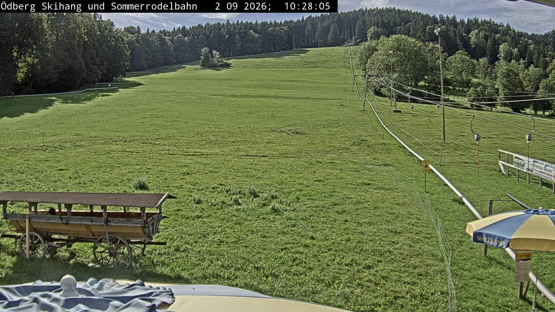 Archiv Foto Webcam Sommerrodelbahn Ödberg