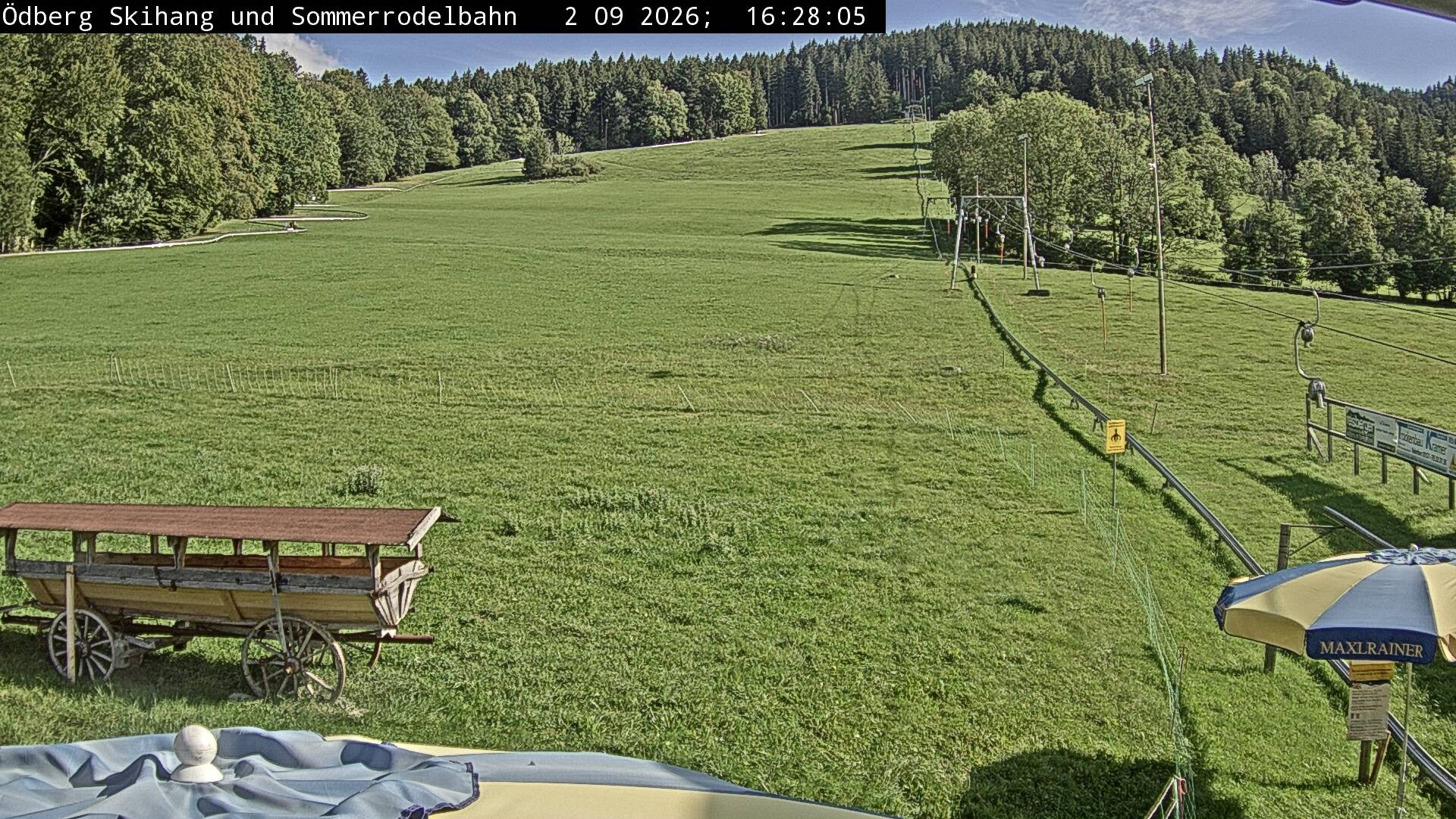 Archiv Foto Webcam Sommerrodelbahn Ödberg
