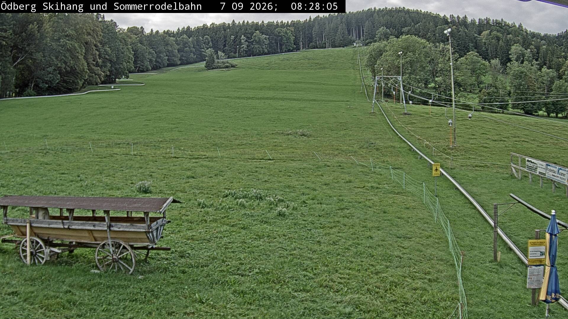 Archiv Foto Webcam Sommerrodelbahn Ödberg