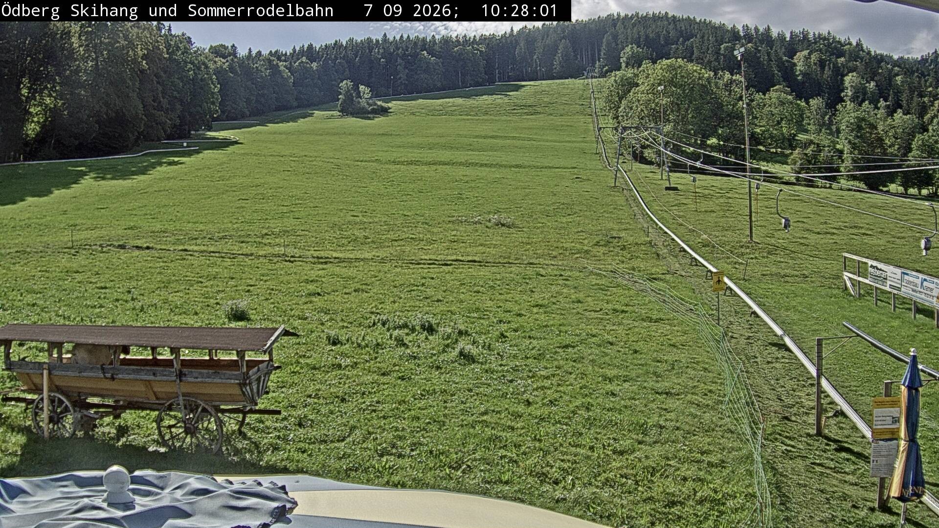 Archiv Foto Webcam Sommerrodelbahn Ödberg