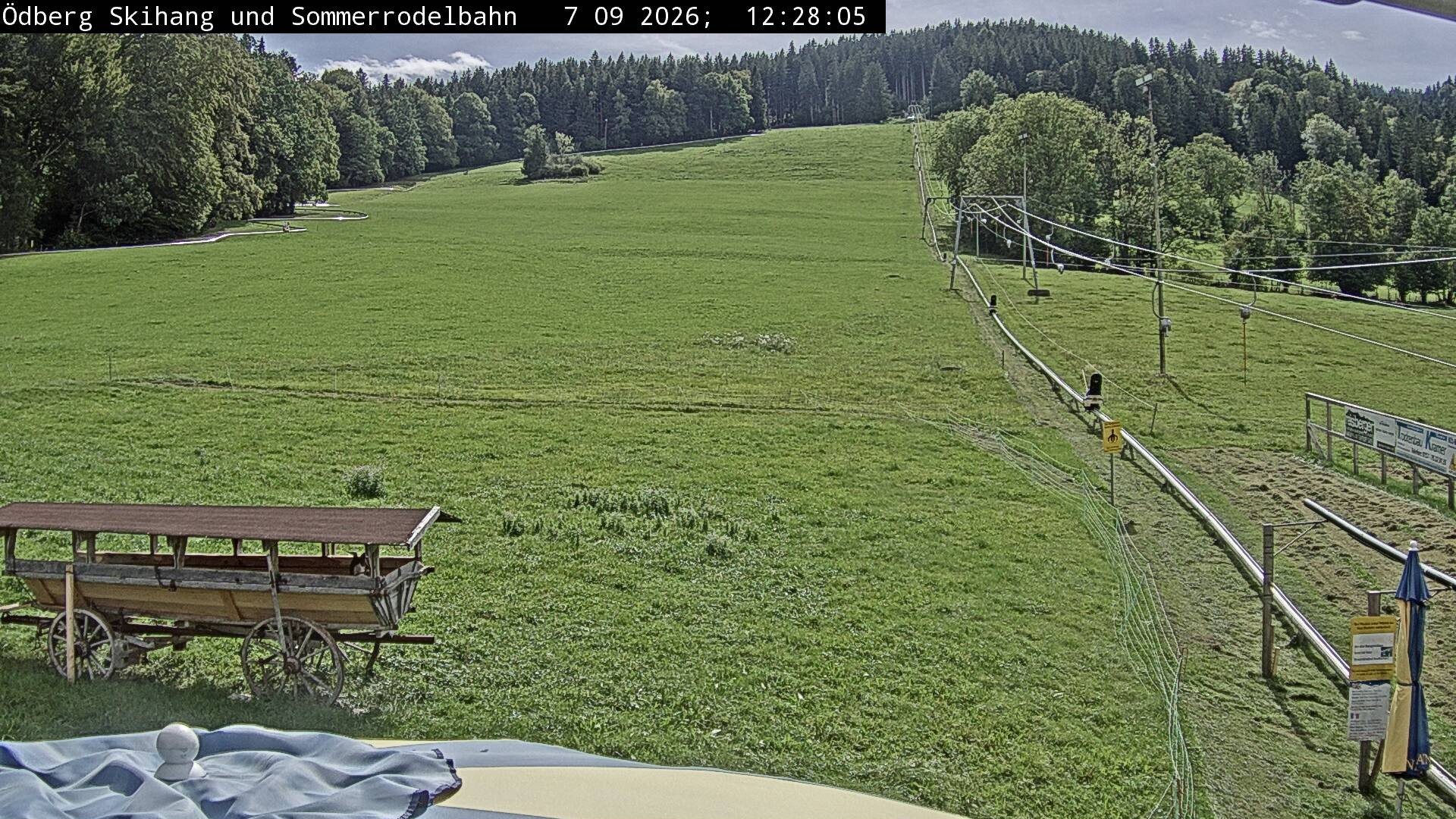 Archiv Foto Webcam Sommerrodelbahn Ödberg