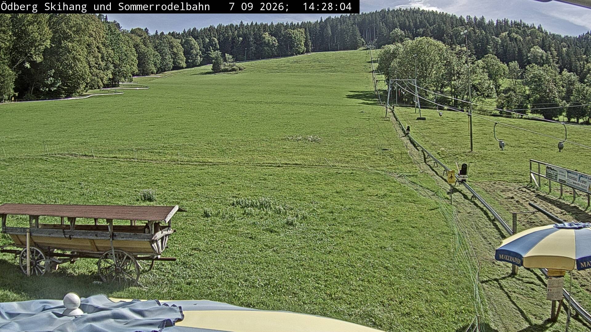 Archiv Foto Webcam Sommerrodelbahn Ödberg
