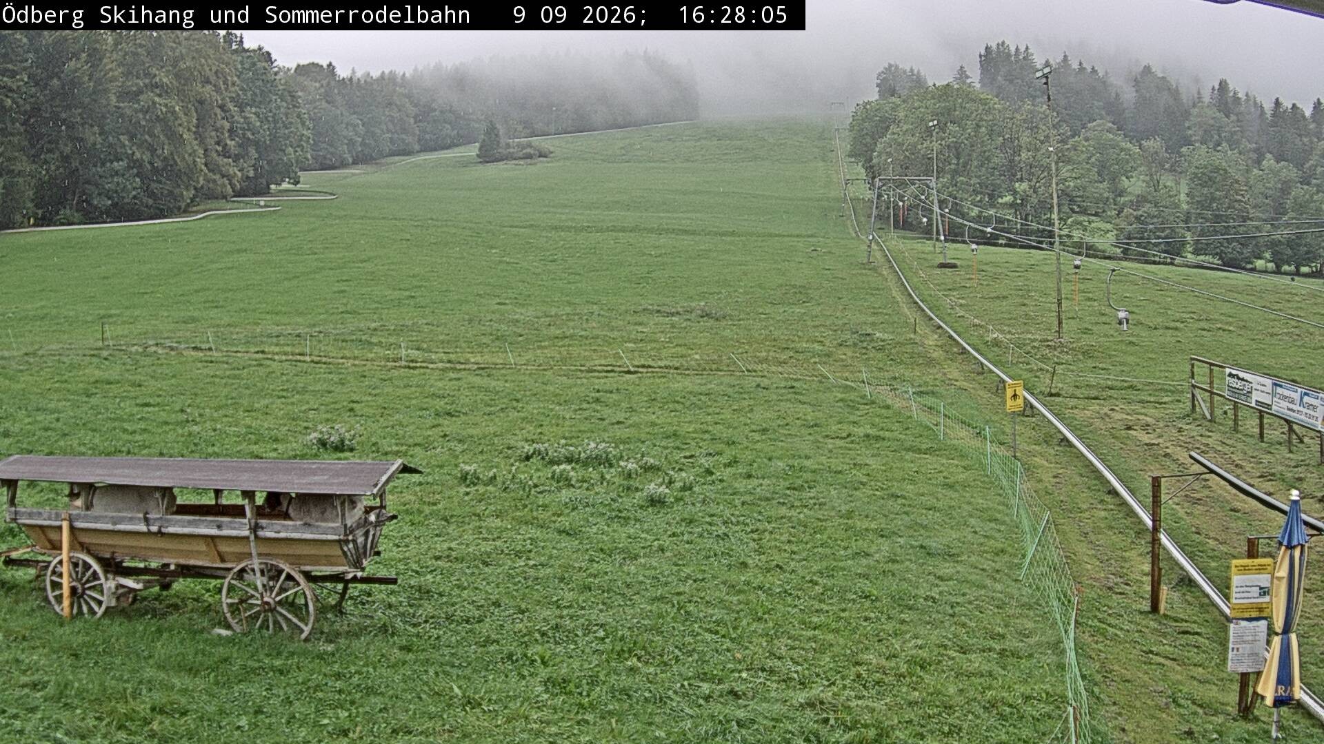 Archiv Foto Webcam Sommerrodelbahn Ödberg