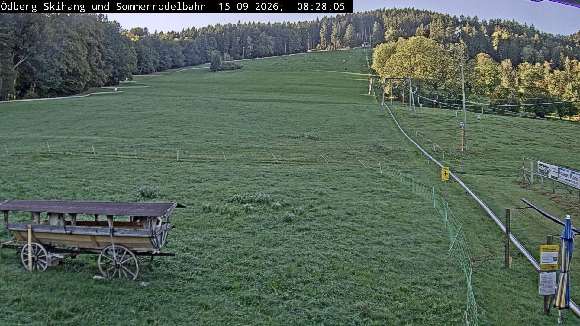 Archiv Foto Webcam Sommerrodelbahn Ödberg