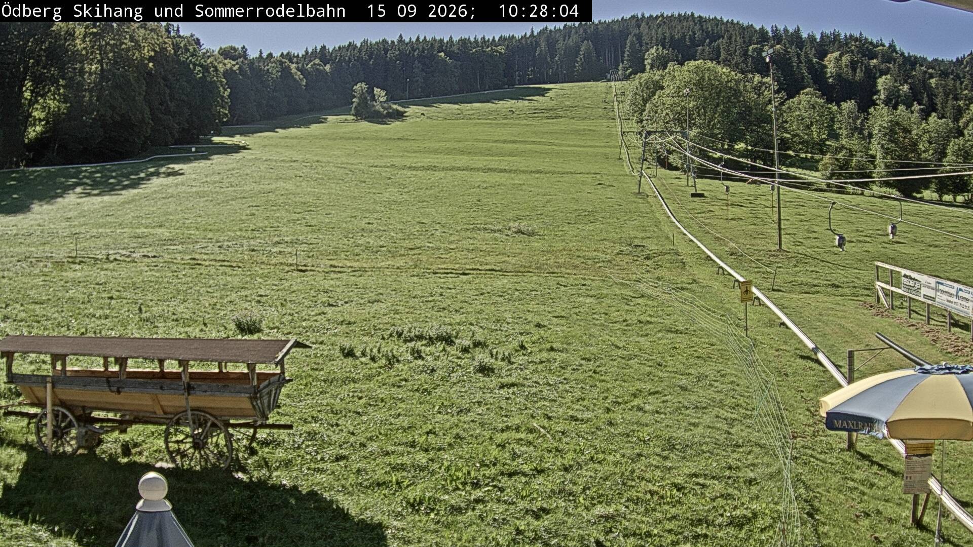 Archiv Foto Webcam Sommerrodelbahn Ödberg
