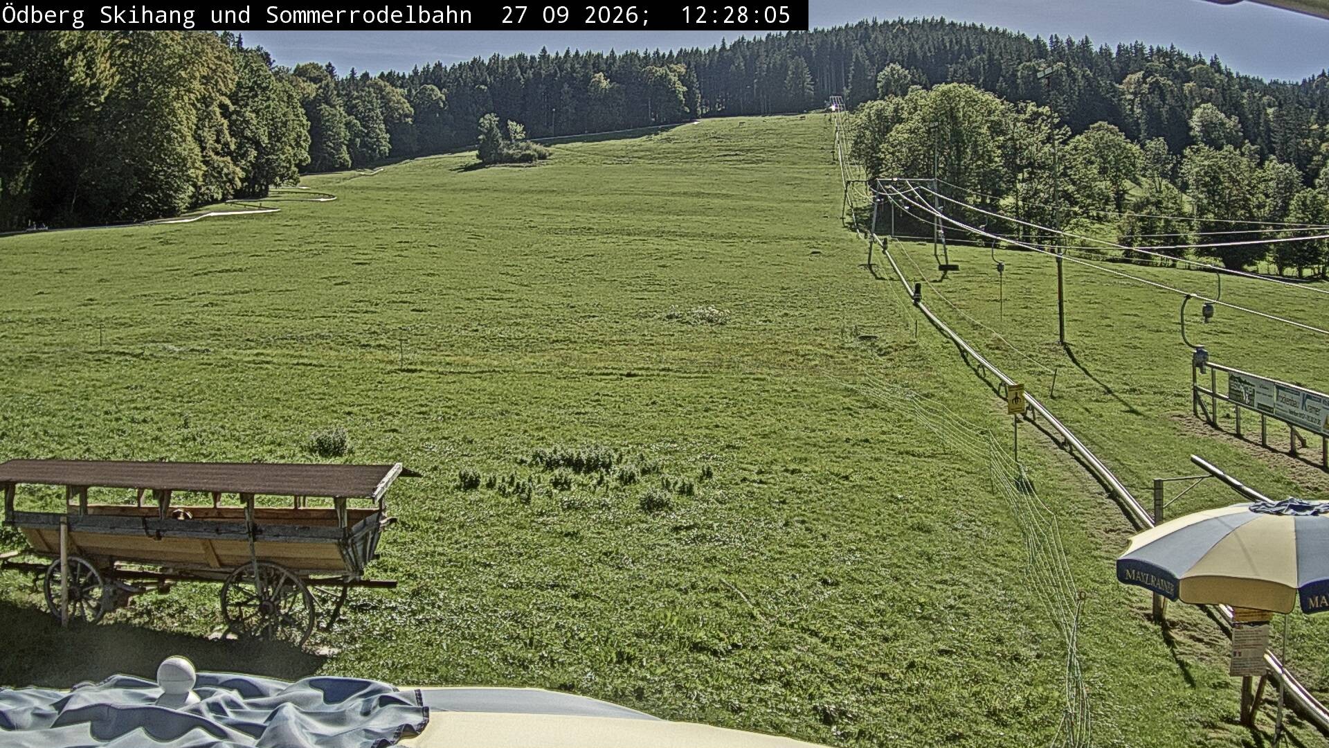 Archiv Foto Webcam Sommerrodelbahn Ödberg