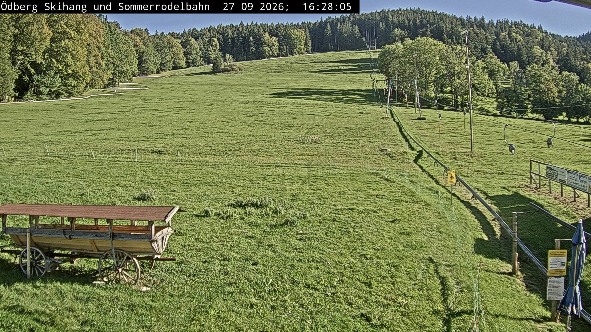 Archiv Foto Webcam Sommerrodelbahn Ödberg