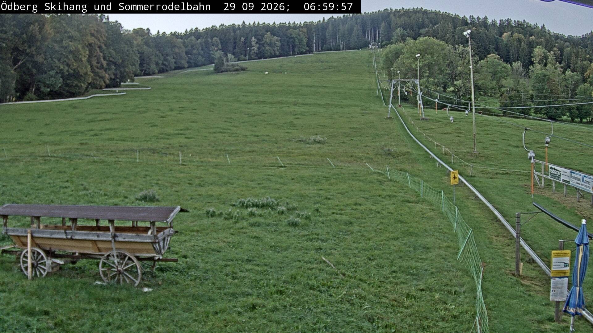 Archiv Foto Webcam Sommerrodelbahn Ödberg