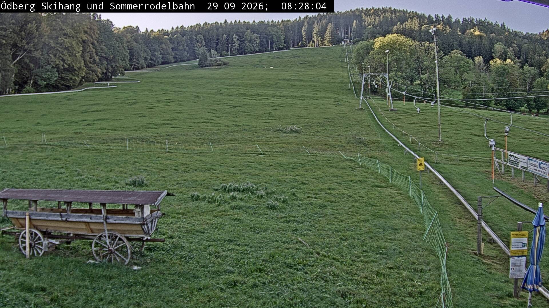 Archiv Foto Webcam Sommerrodelbahn Ödberg