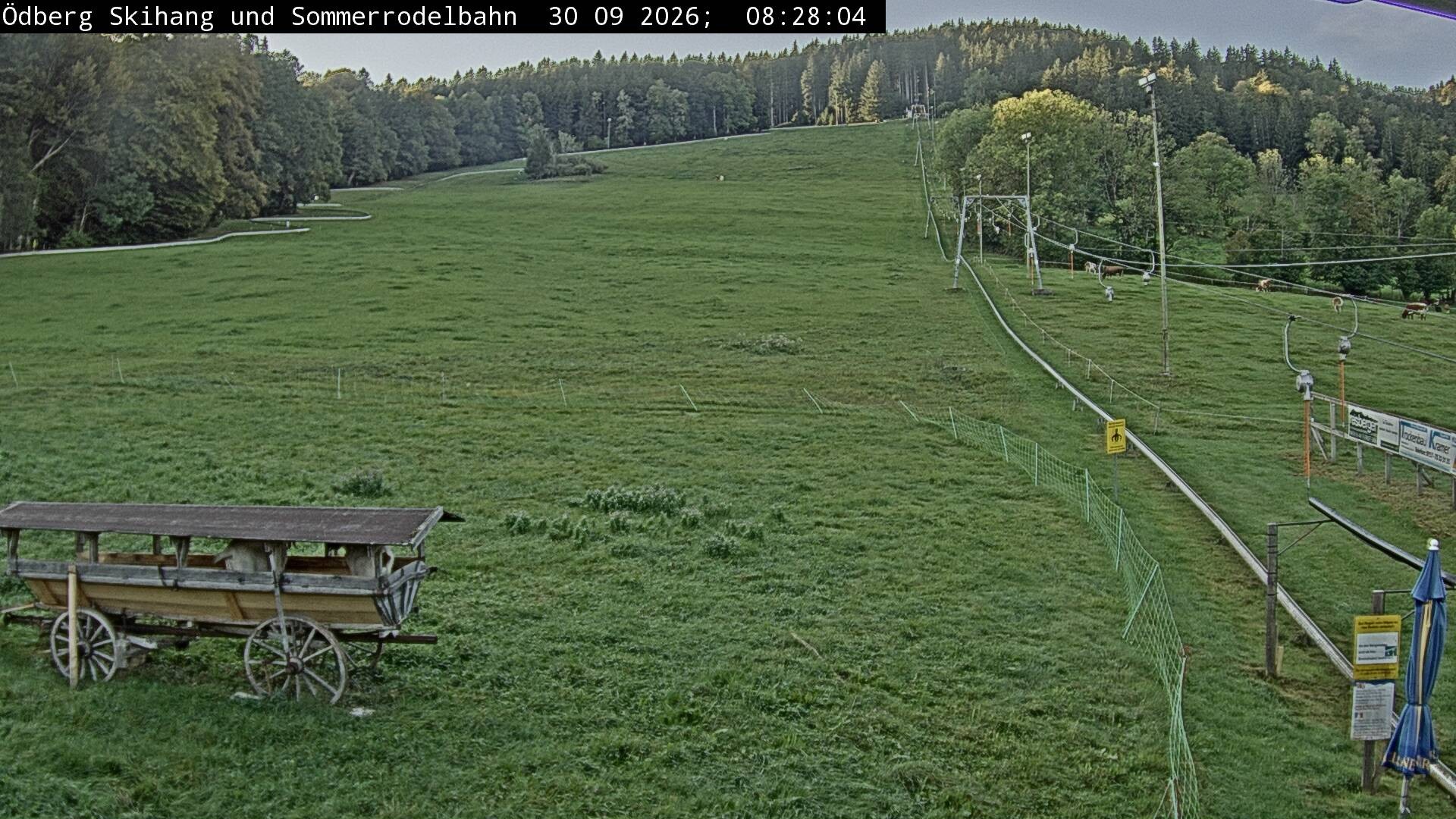 Archiv Foto Webcam Sommerrodelbahn Ödberg