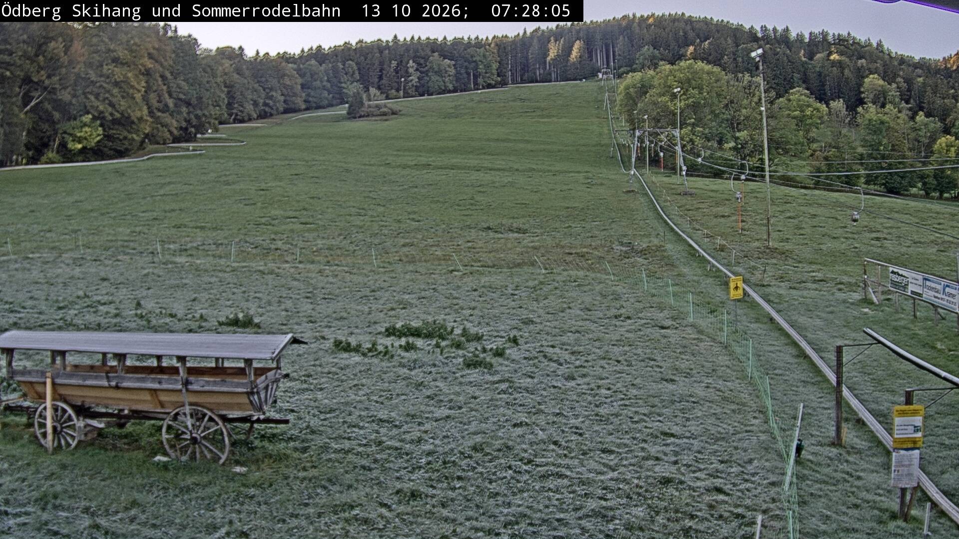 Archiv Foto Webcam Sommerrodelbahn Ödberg