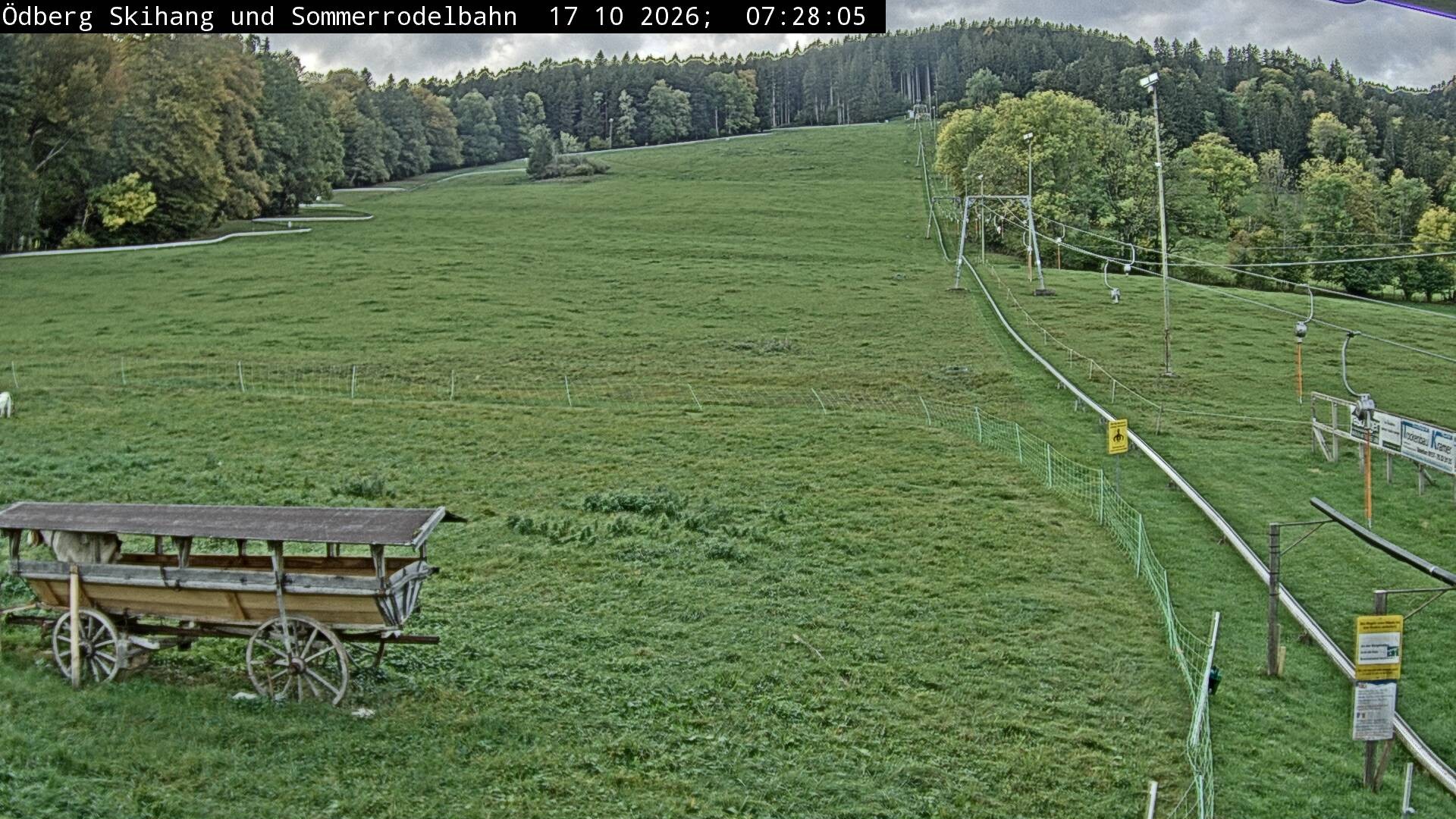 Archiv Foto Webcam Sommerrodelbahn Ödberg