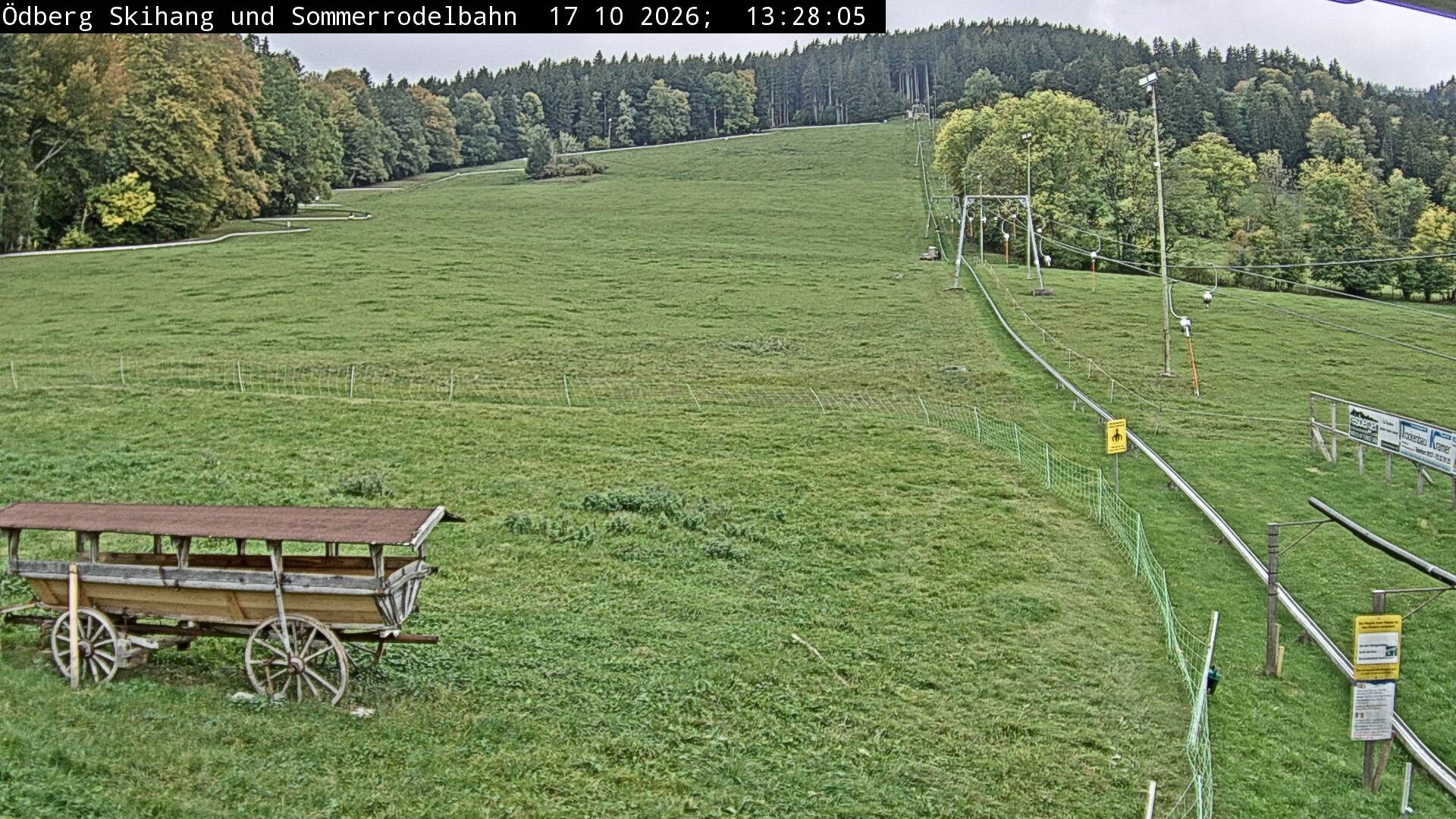Archiv Foto Webcam Sommerrodelbahn Ödberg