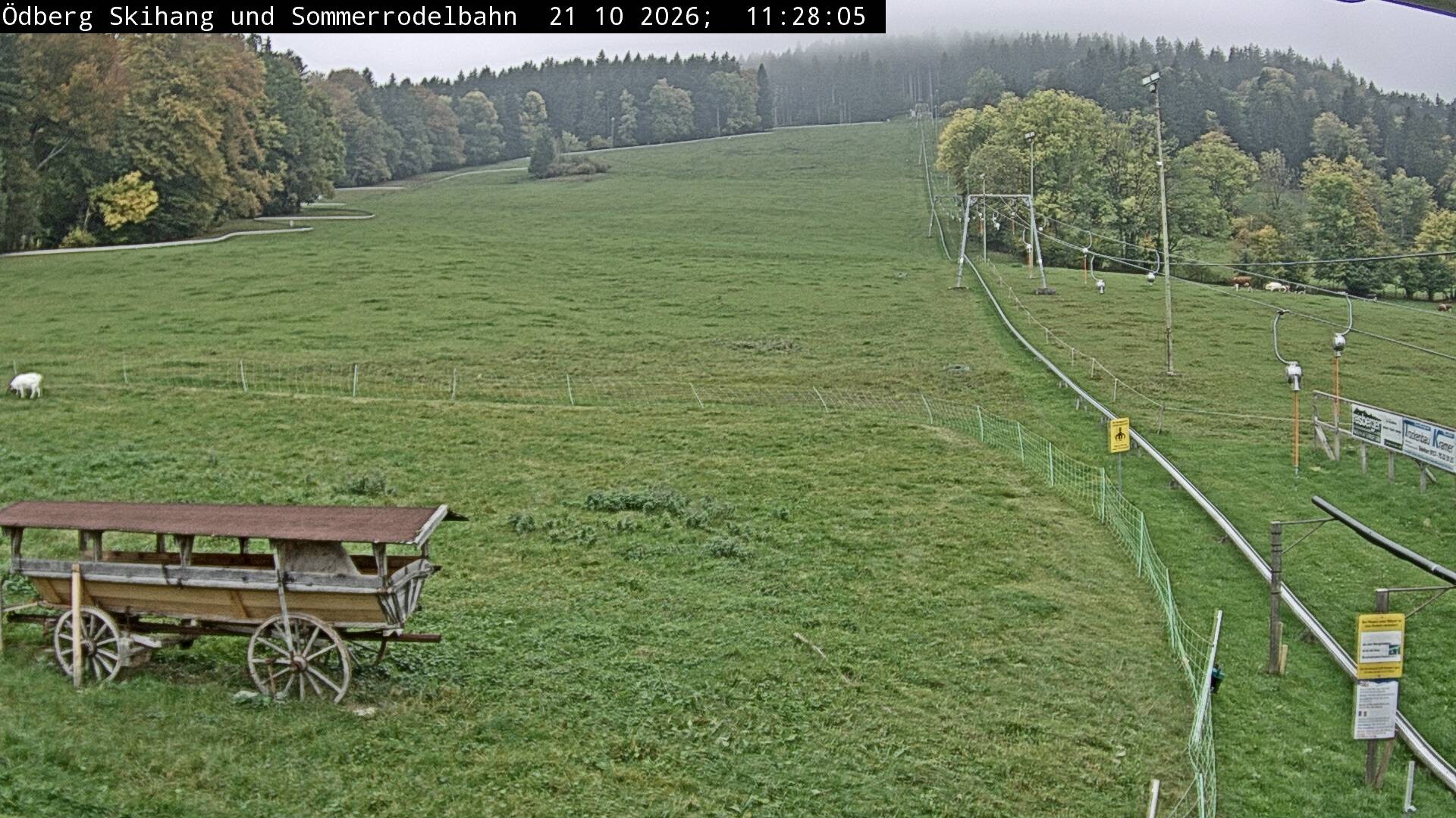 Archiv Foto Webcam Sommerrodelbahn Ödberg