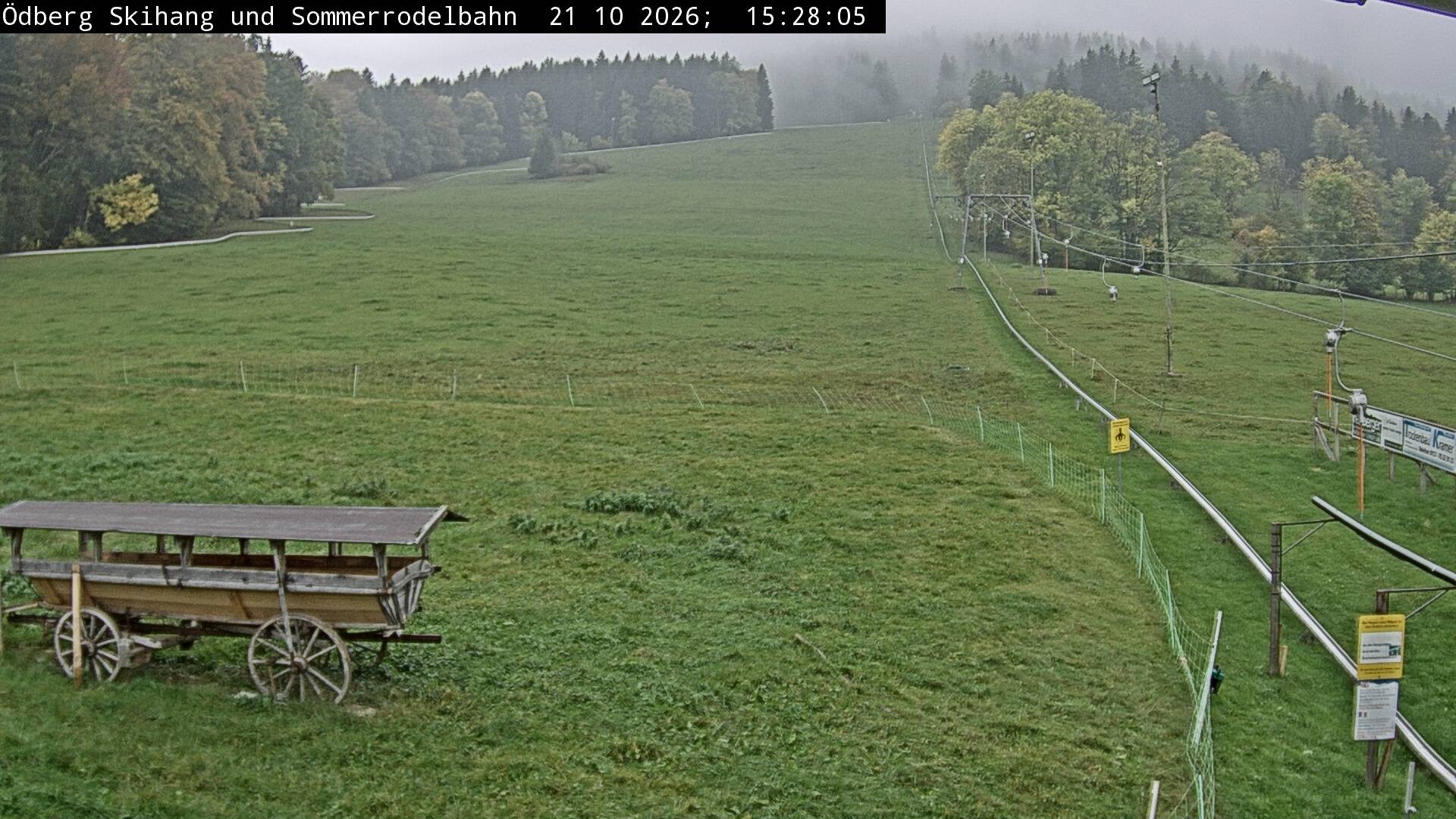 Archiv Foto Webcam Sommerrodelbahn Ödberg