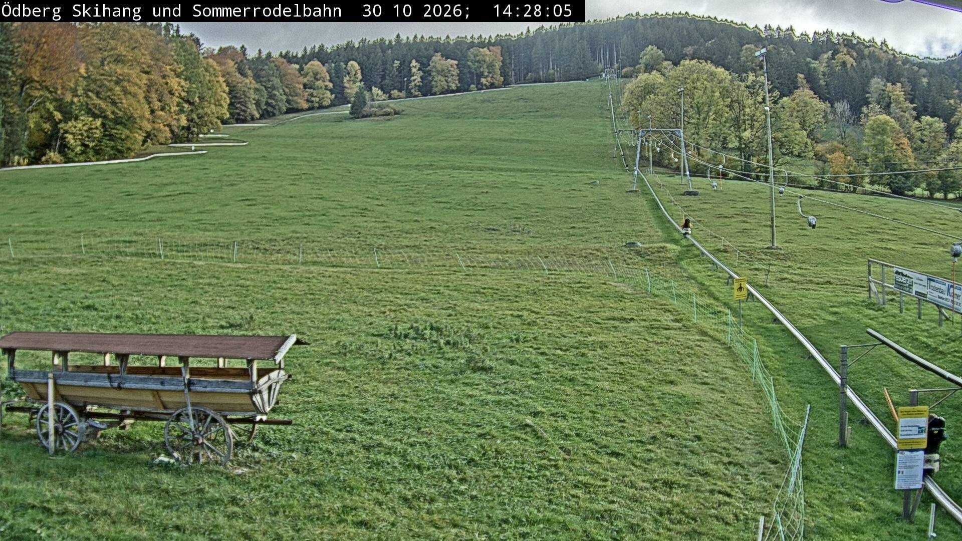 Archiv Foto Webcam Sommerrodelbahn Ödberg