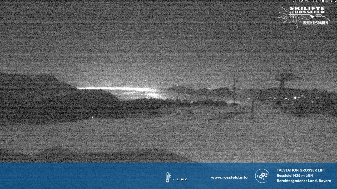Archiv Foto Webcam Skigebiet Rossfeld: Großer Lift