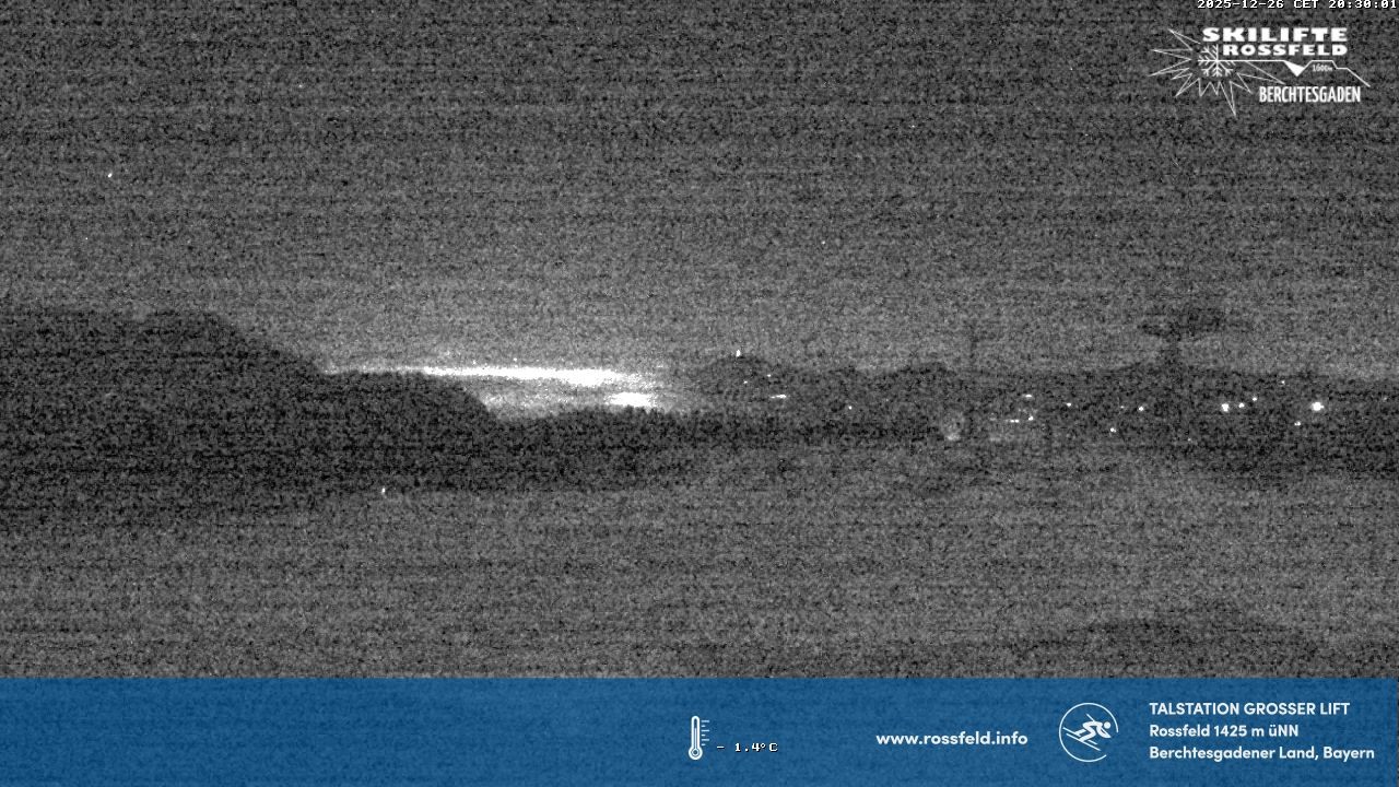 Archiv Foto Webcam Skigebiet Rossfeld: Großer Lift