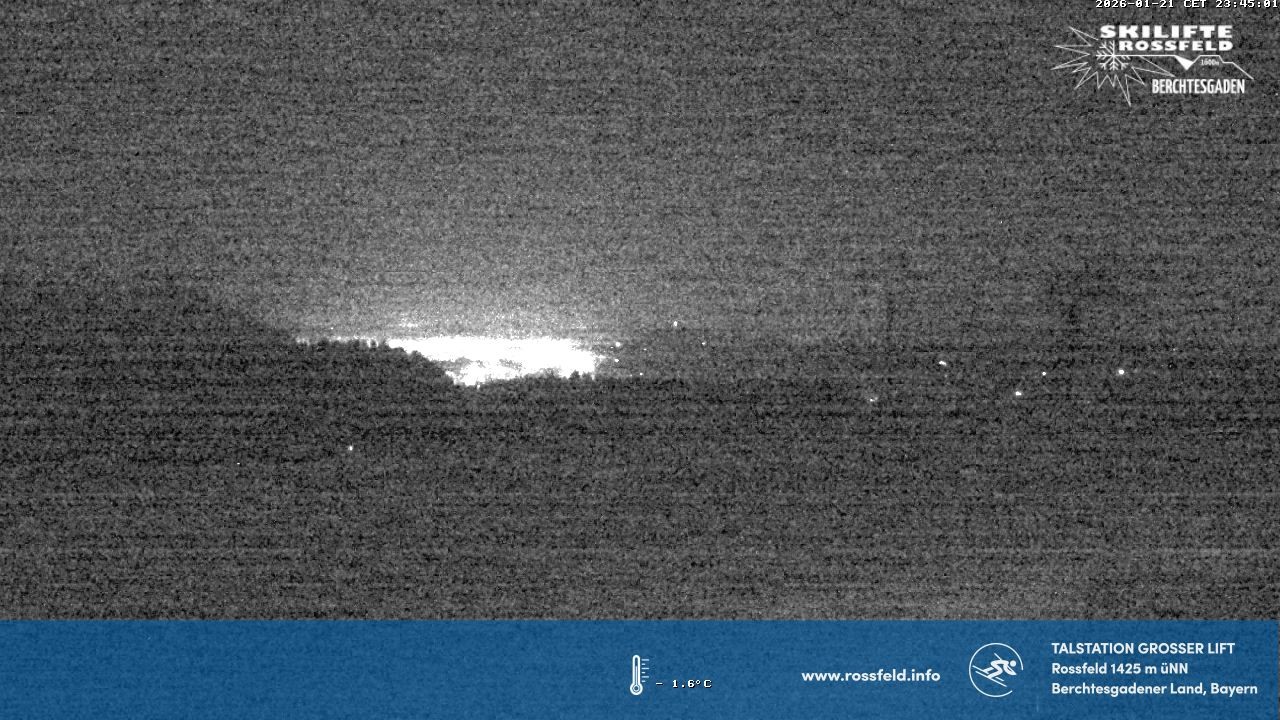 Archived image Webcam Rossfeld ski resort: Großer lift T-Bar