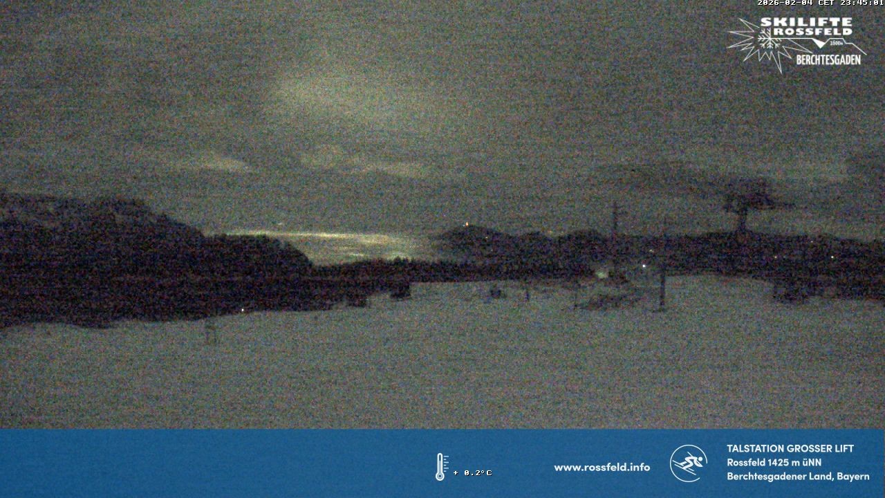 Archiv Foto Webcam Skigebiet Rossfeld: Großer Lift