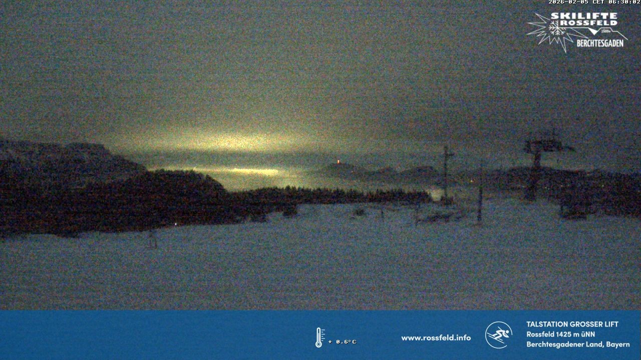 Archiv Foto Webcam Skigebiet Rossfeld: Großer Lift