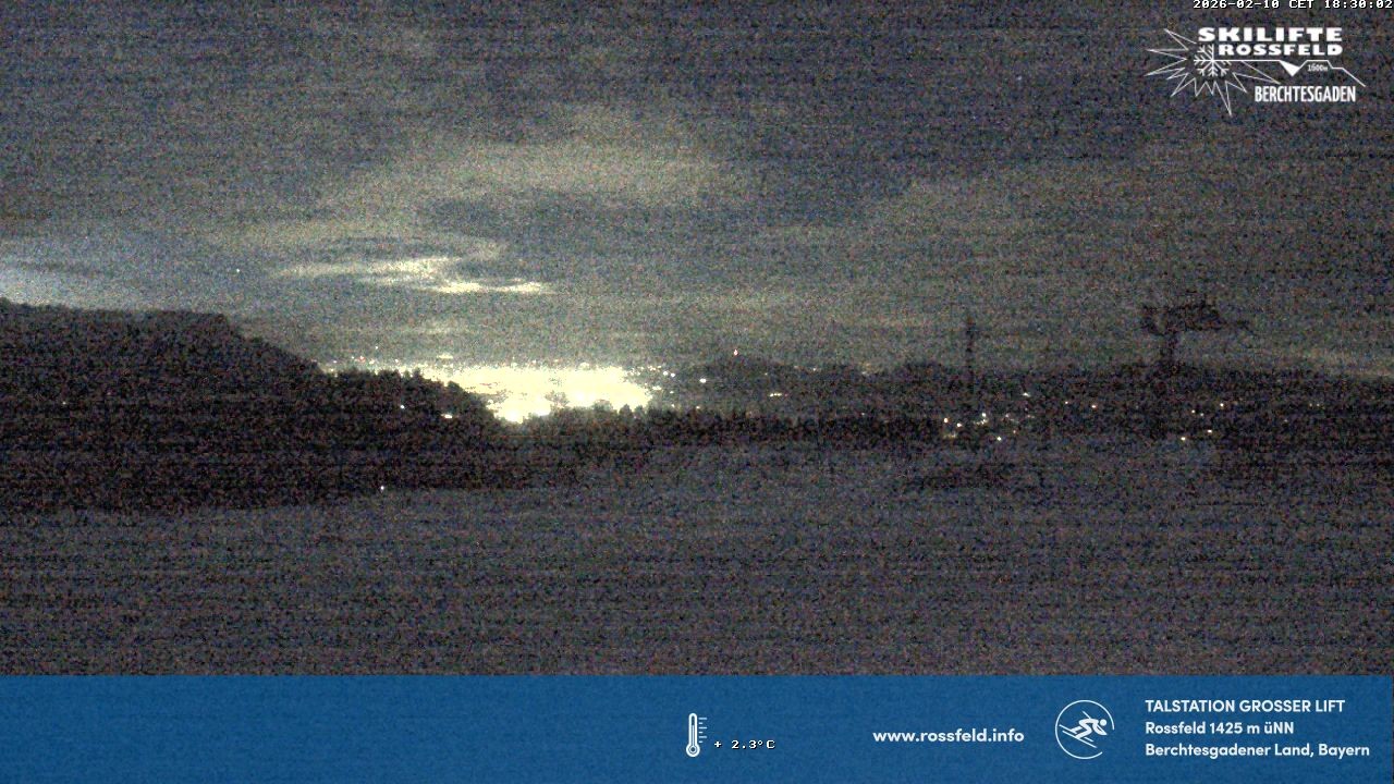 Archiv Foto Webcam Skigebiet Rossfeld: Großer Lift